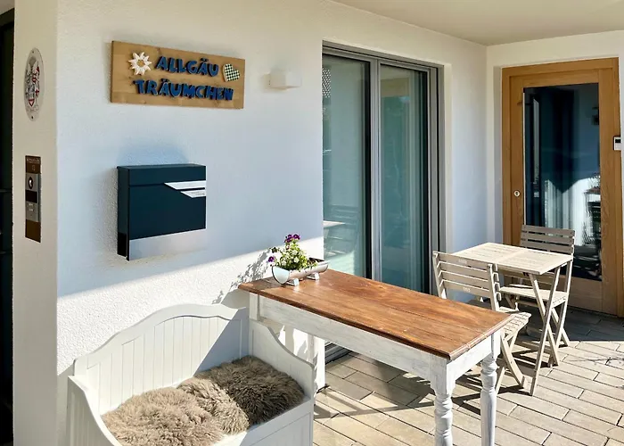 Ferienapartment Allgaeutraeumchen - Modernes Im Allgaeu Mit Aussensitzplatz דירה *